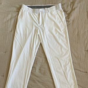 White Under Armour Golf Pants